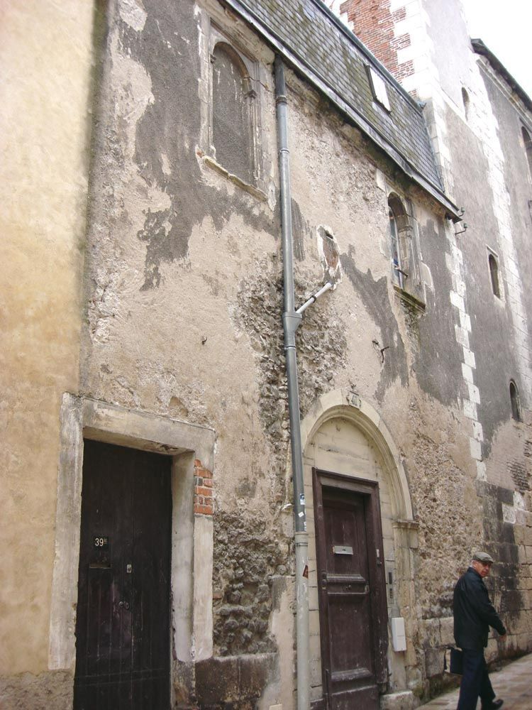 Façade de la Maison des Chamoines avant travaux
