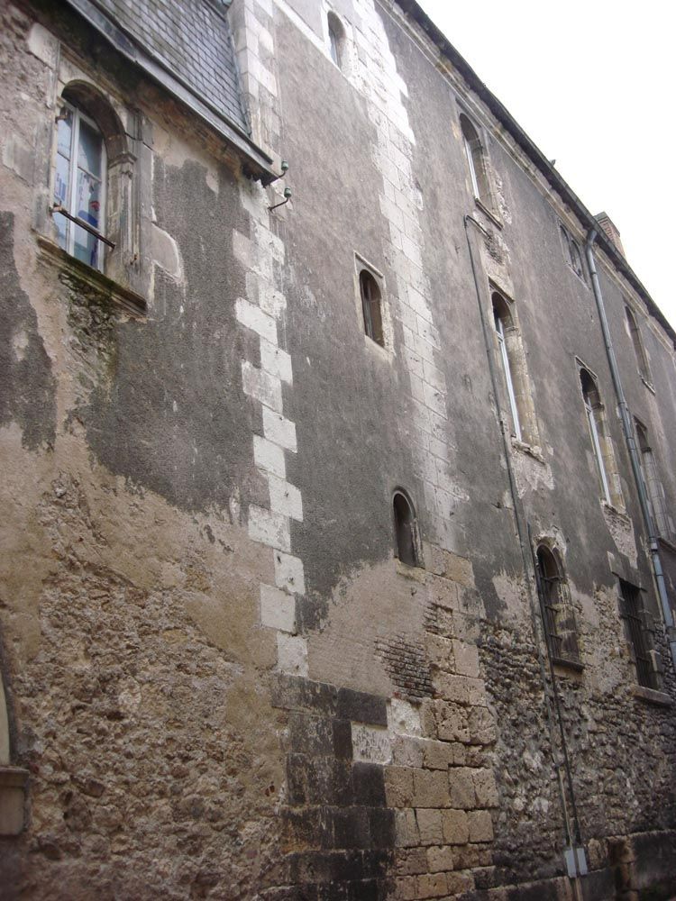 Maison des chamoines avantravelement de façade