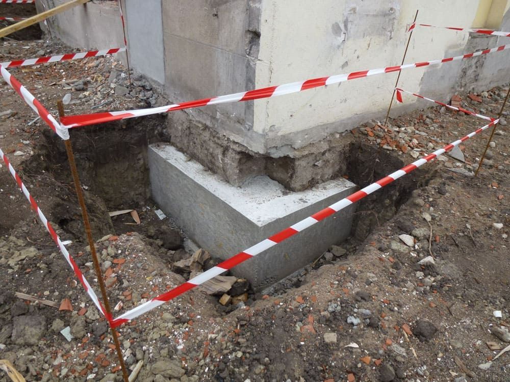 Rénovation des murs fondations