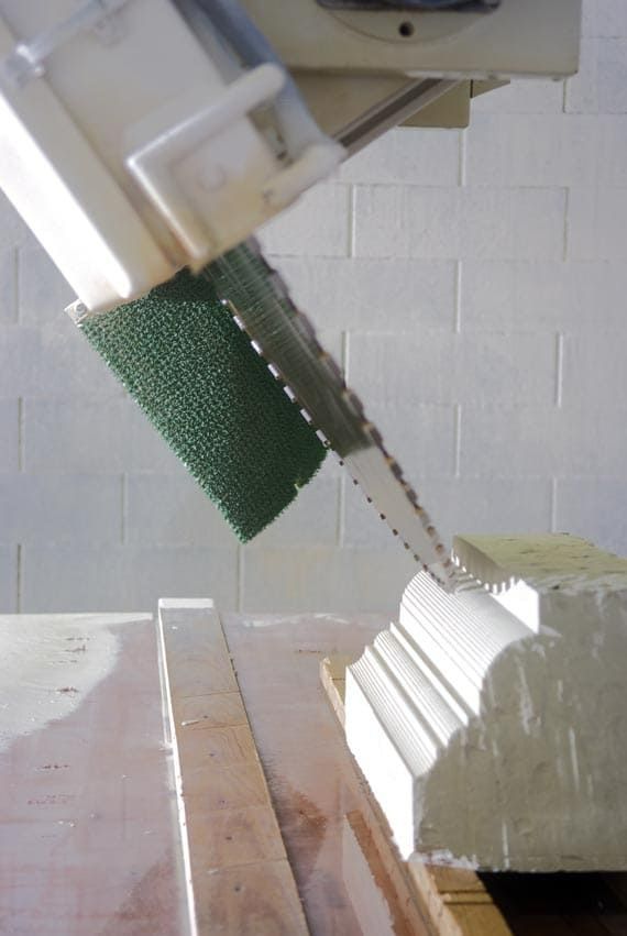 Travail de la pierre de taille