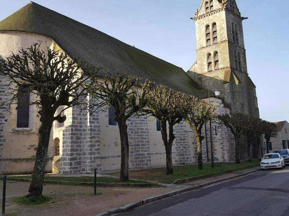 Eglise d'Ury avant travaux