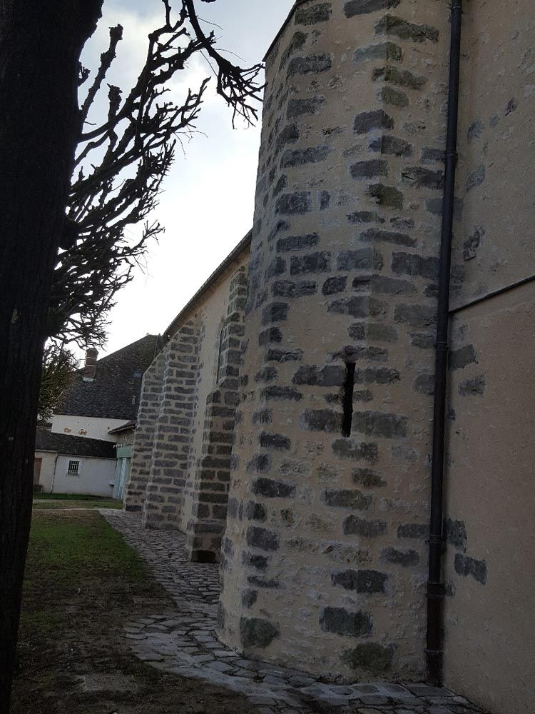 Autre vue de l'Eglise d'Ury après travaux
