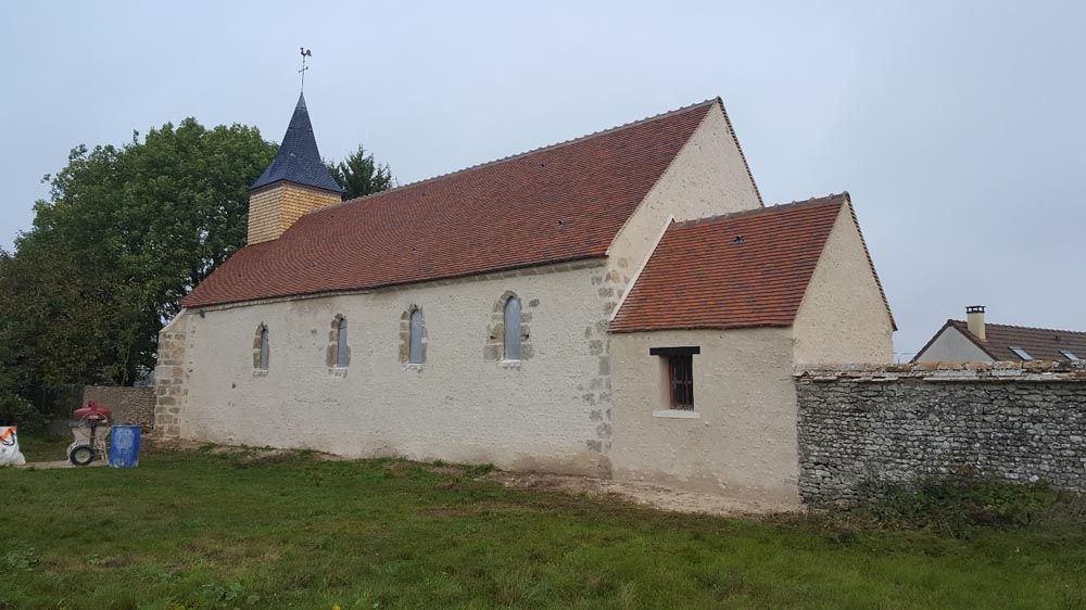 Eglise d’Orlu après travaux