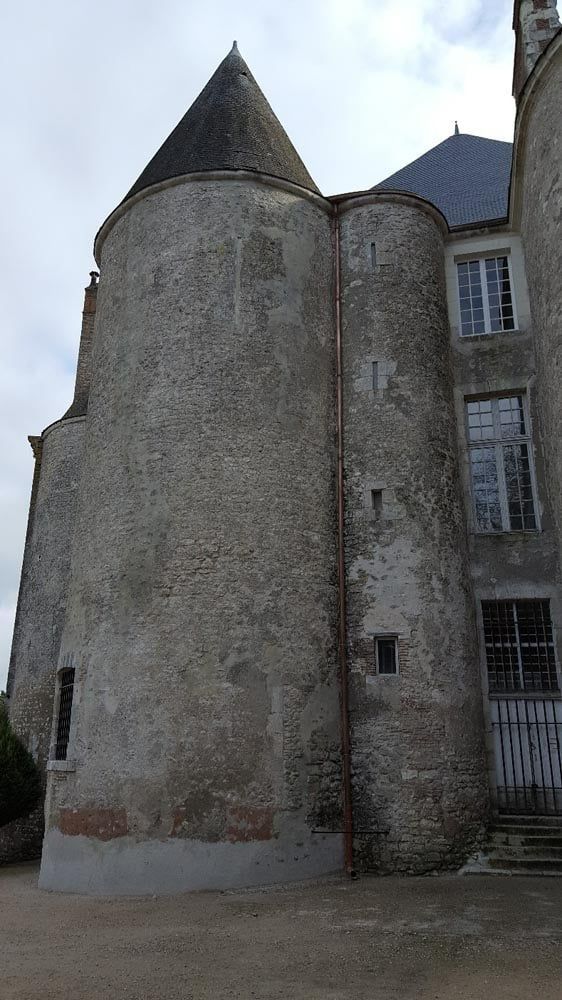 Seconde vue extérieure du Château de Meung sur Loire après travaux