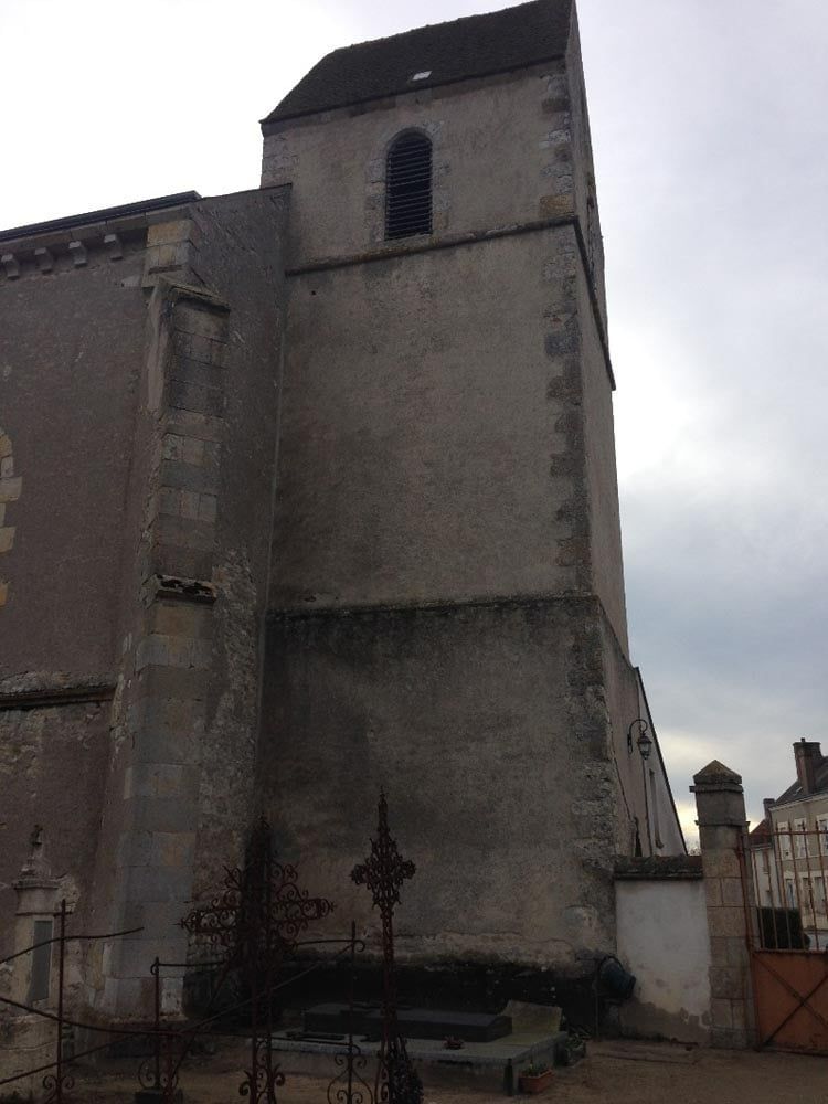 Vue supplémentaire de l'Eglise de Vrigny avant travaux