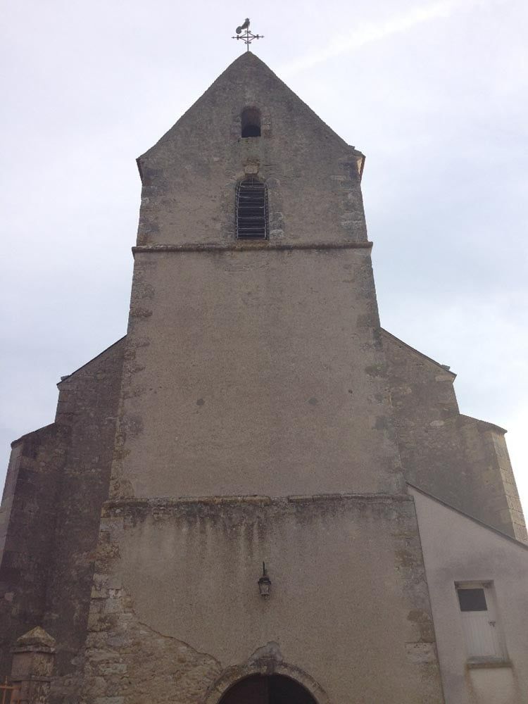 Eglise de Vrigny avant travaux