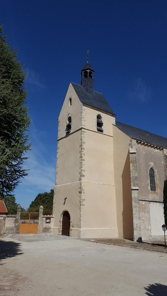 Autre vue de l'Eglise de Vrigny après travaux