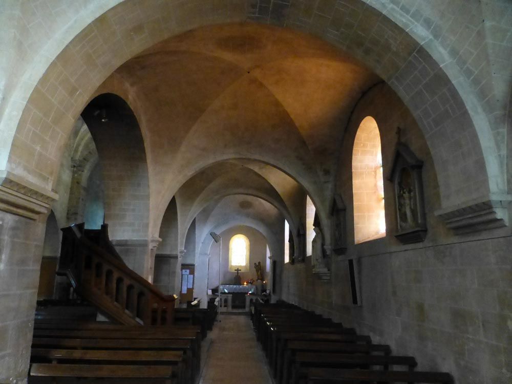 Intérieur d'une Eglise rénovée