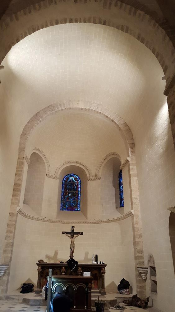 Chapelle rénovée par Restauration Patrimoine Lagarde