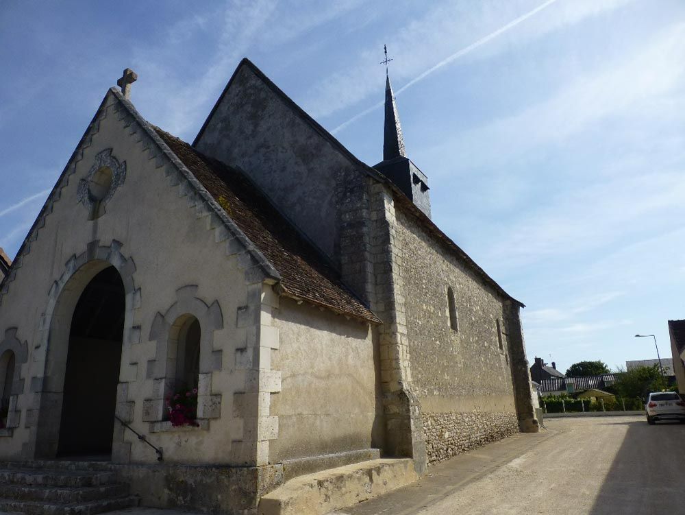 Autre vue de l'Eglise de Oisly avant travaux