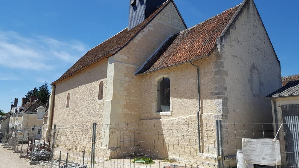 Autre vue de l'Eglise de Oisly après travaux