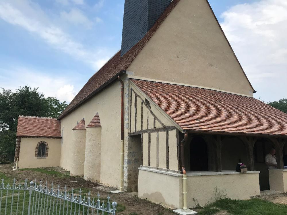 Seconde vue de l'Eglise de La Chapelle Saint Sépulcre