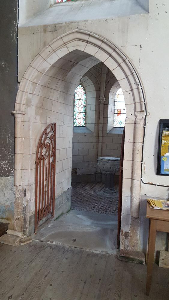 Eglise d’Ouarville avant travaux