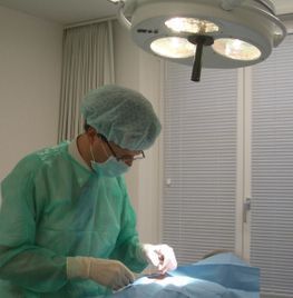 Operating theatre - Clinic of Dr de Viragh