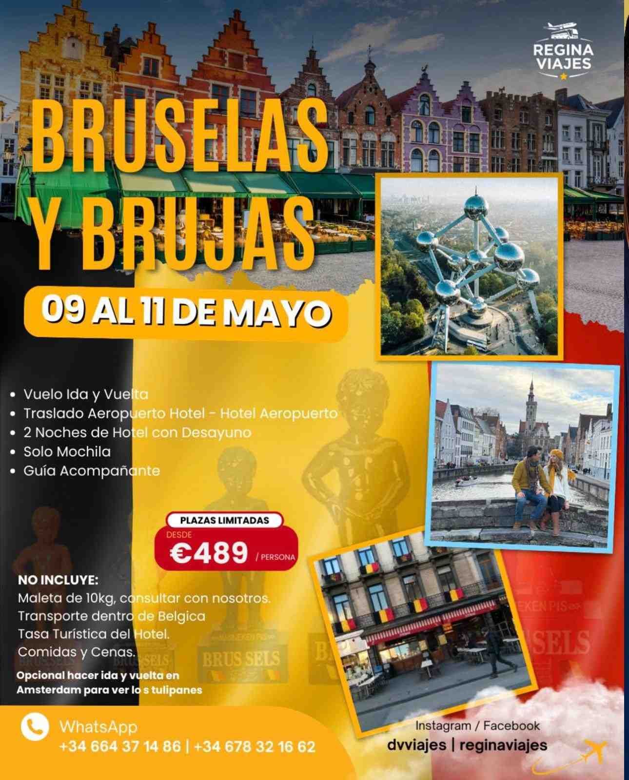 Anuncio de viaje a Fuente Dé y Picos de Europa, incluyendo detalles del viaje en autobús, fechas y precio.