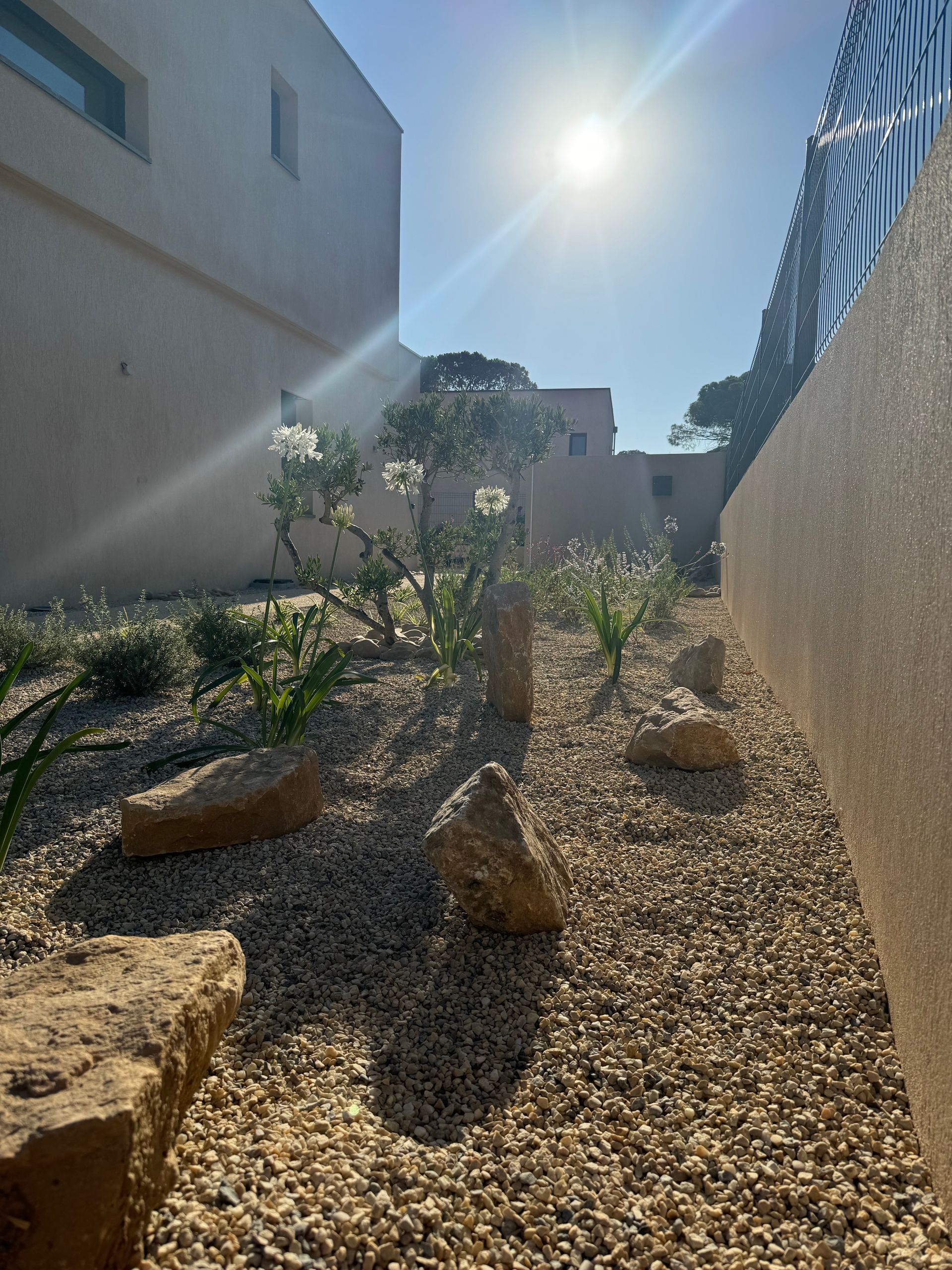 Création d'un massif