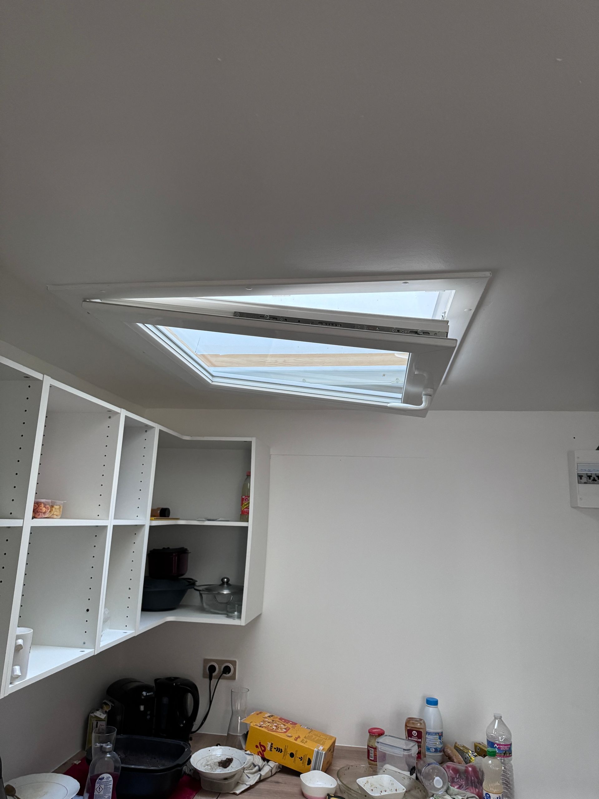 Puits de lumière installé.