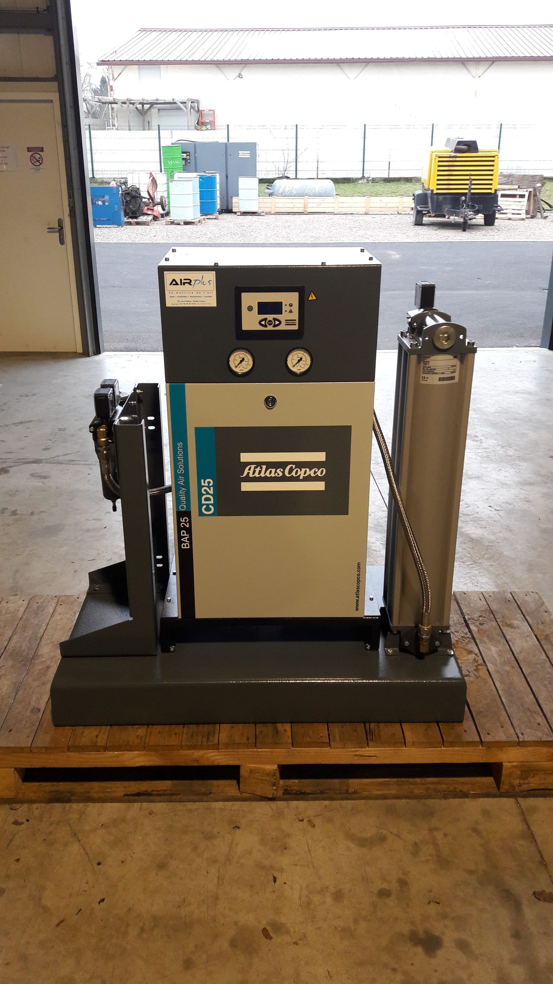 Unité d’air respirable OCC-172 de la marque Atlas Copco vendu par l'entreprise Air Plus