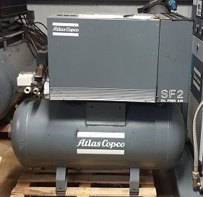 Compresseur OCC-265 de la marque Atlas Copco vendu par l'entreprise Air Plus