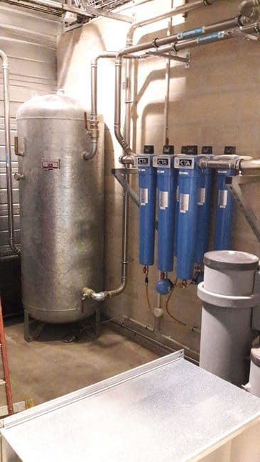 Réalisation d’un by-pass avec deux sécheurs identiques