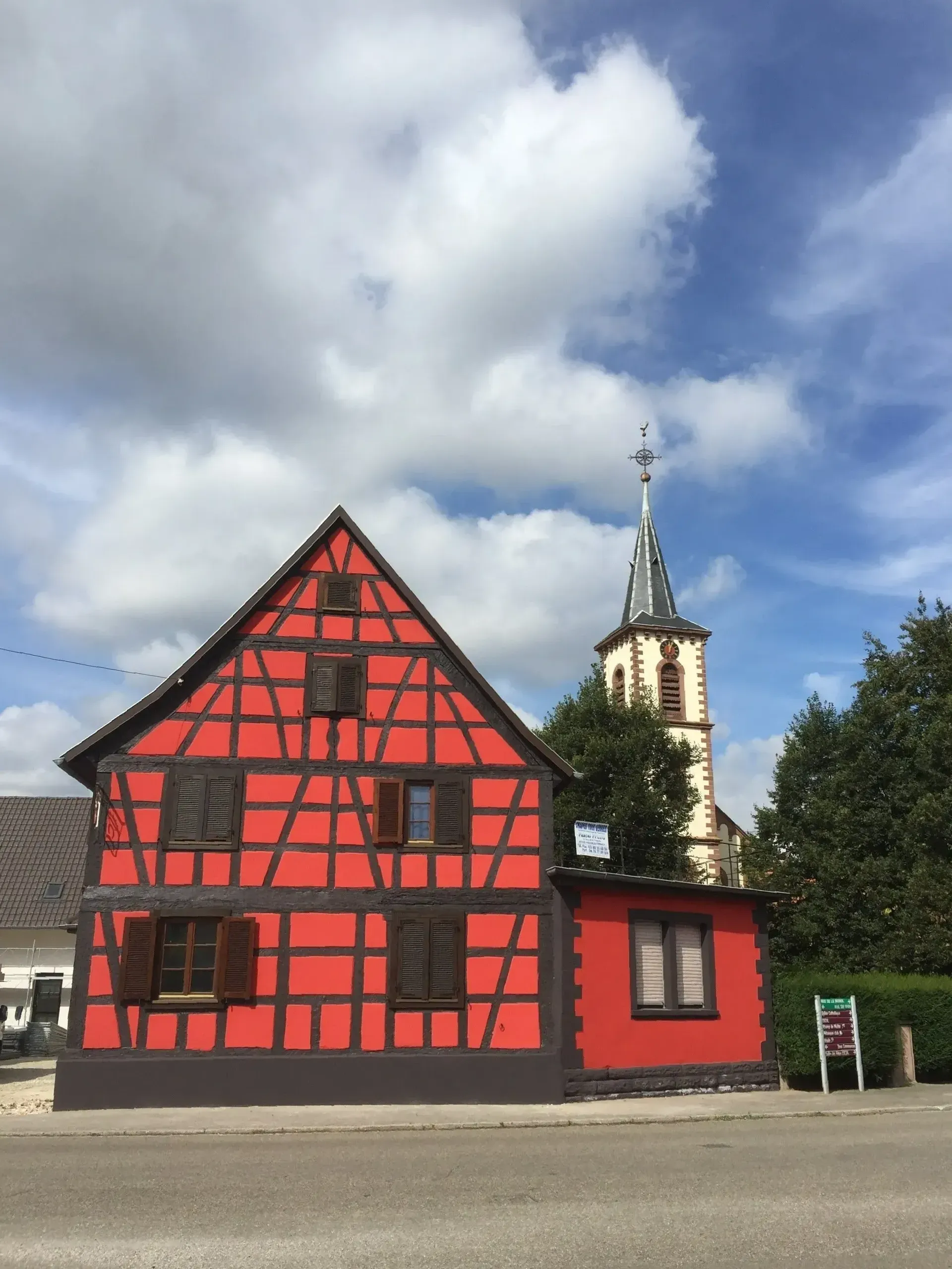 Rénovation d'une maison alsacienne