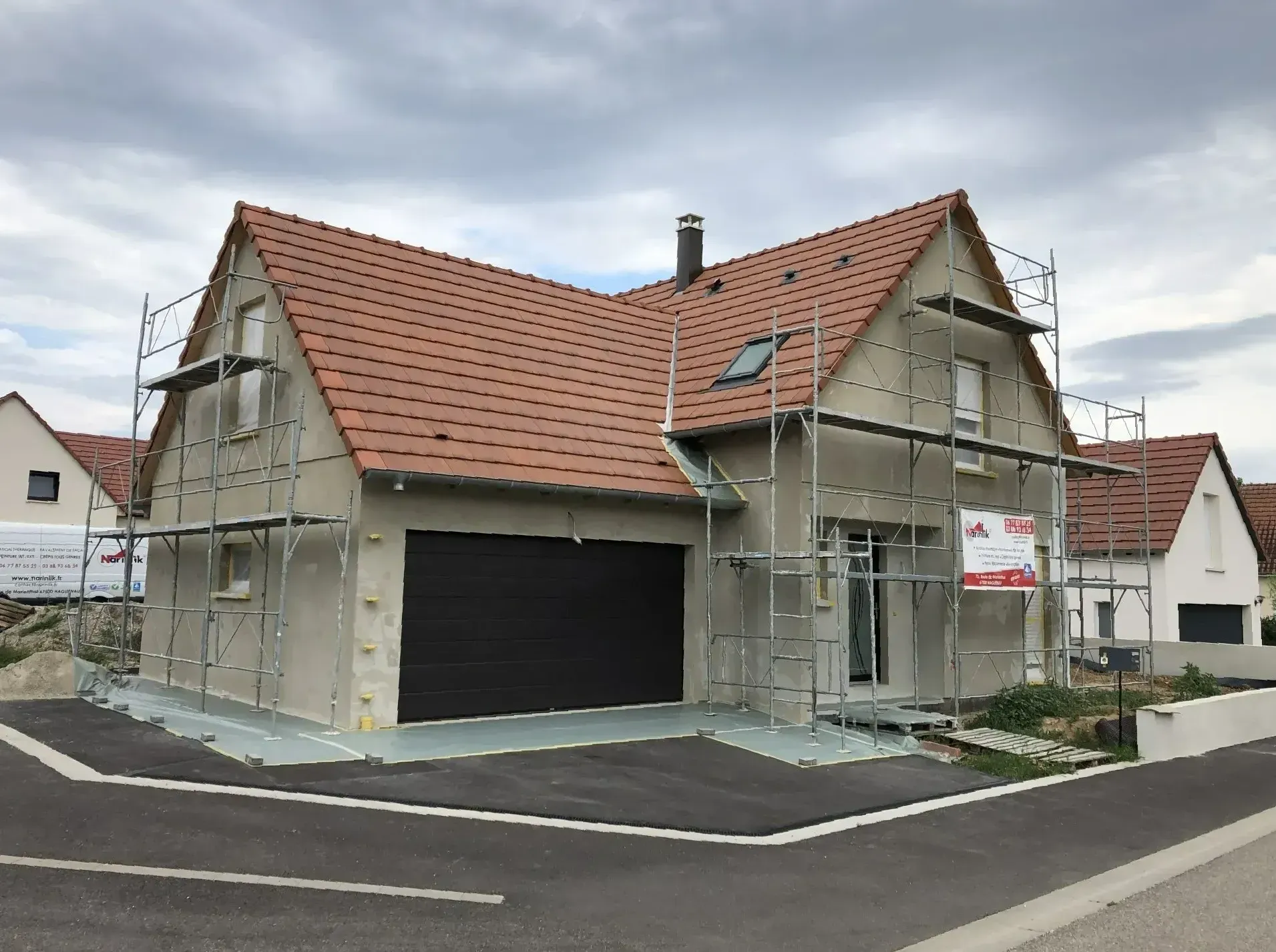 Avant une isolation thermique des murs