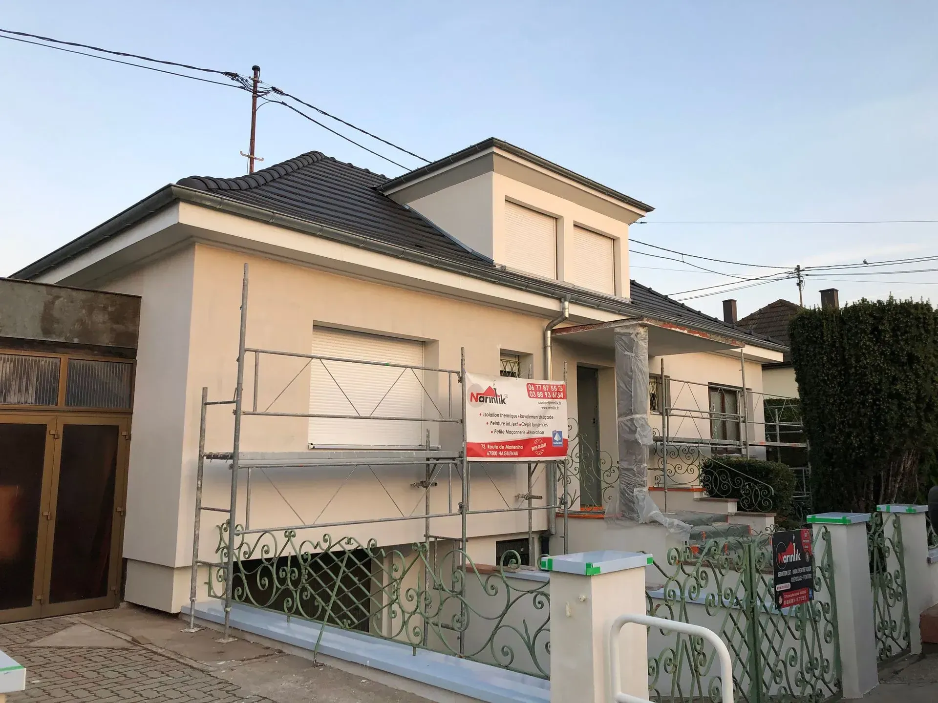 Isolation des murs extérieurs 02