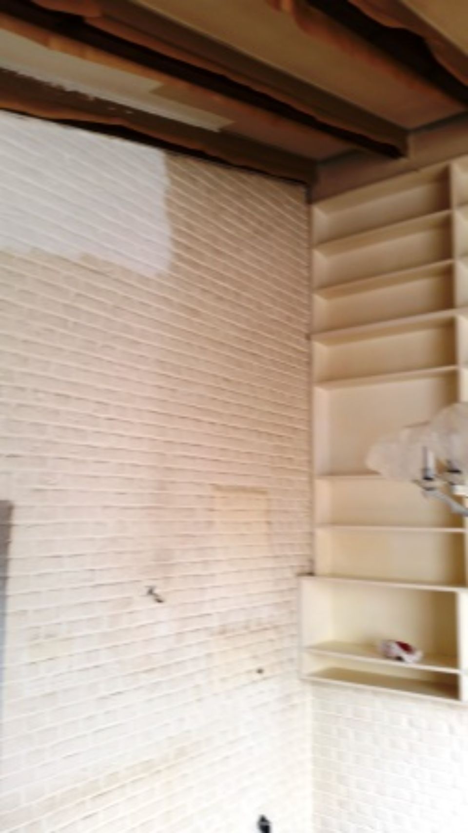 Malermeister Schütte Wand ohne Tapezierung