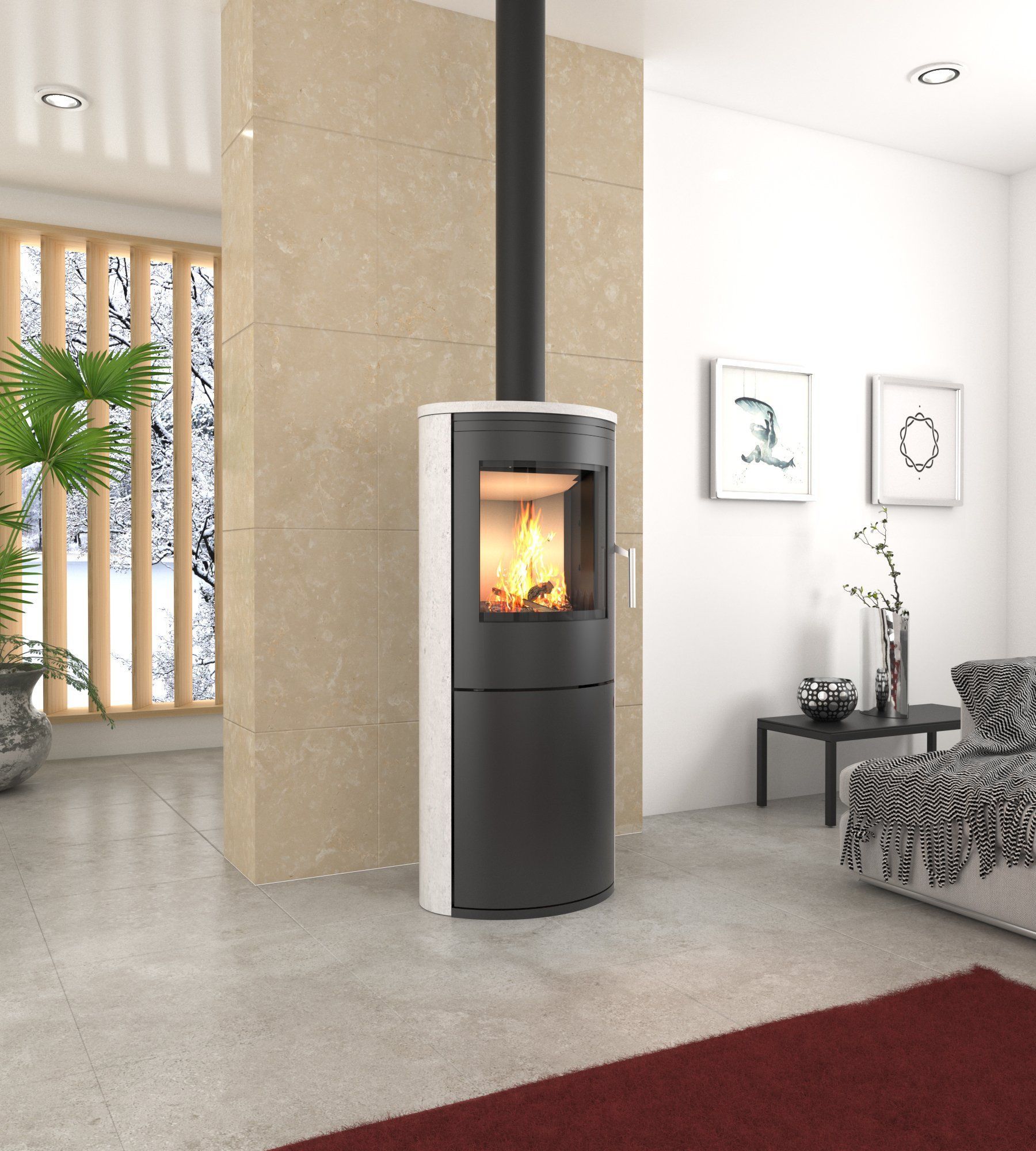 Poêle à bois Alpha