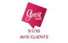 Logo Guest Suite avec la note moyen de 9,1 sur 10