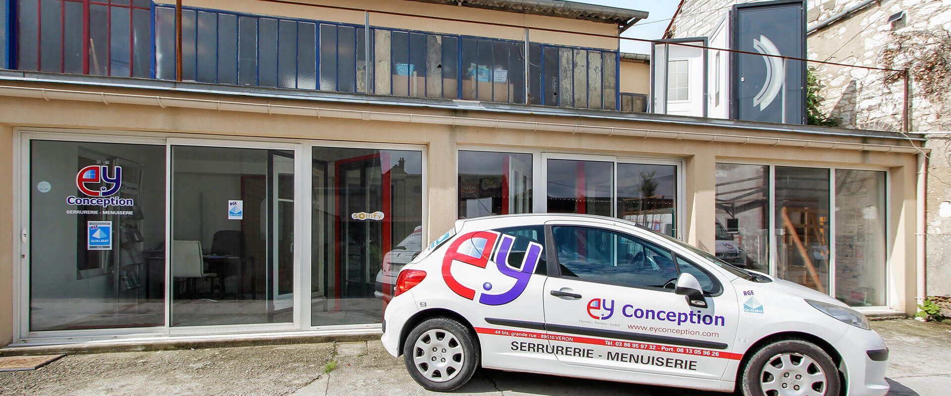 Photo de la devanture de l'entreprise EY Conception