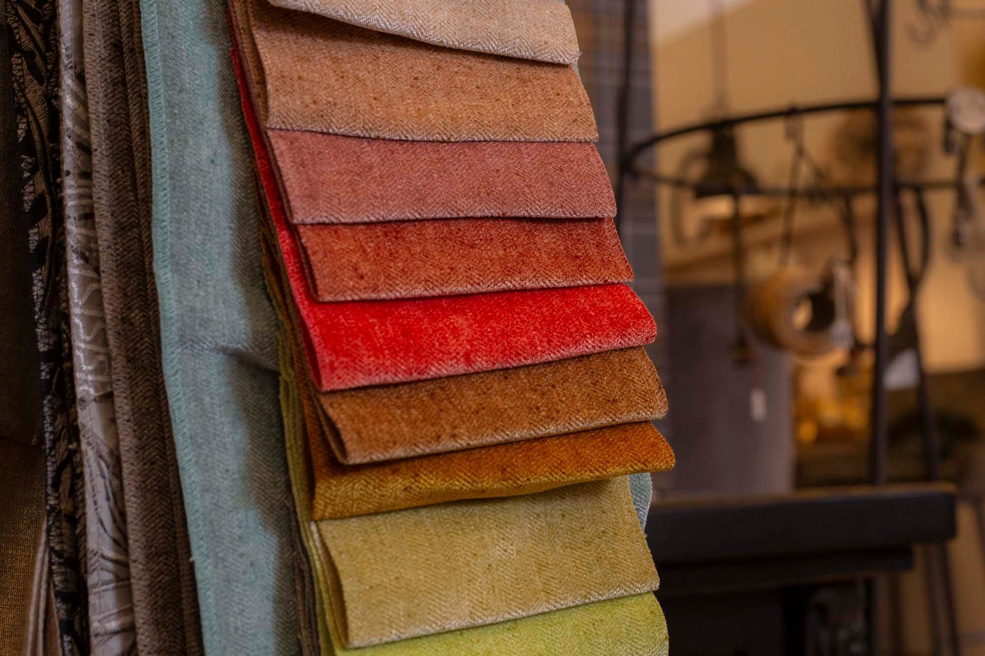 Katja Herzog Wohnen & Leben- Impressionen Muster Stoffbezüge