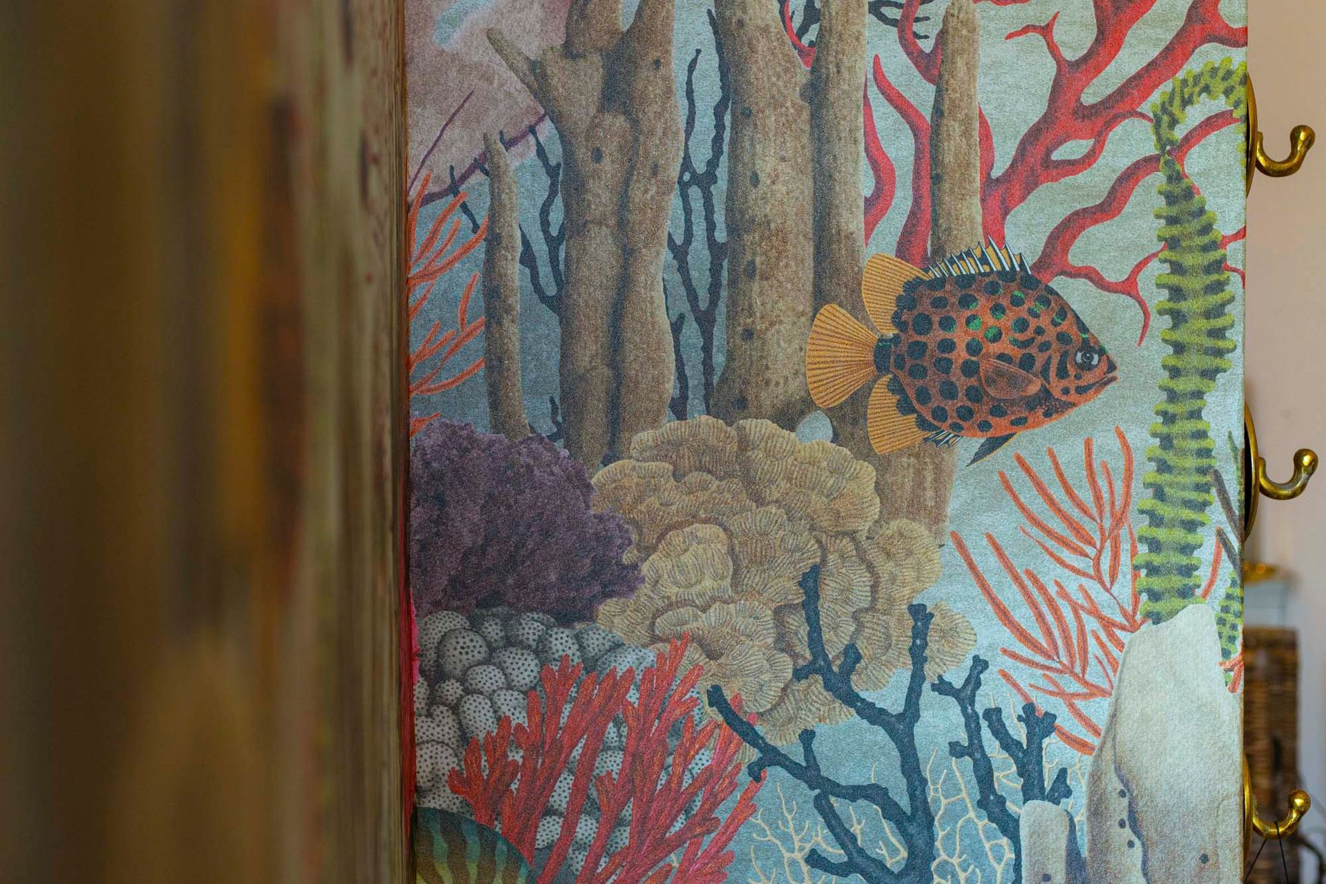 Katja Herzog Wohnen & Leben- Impressionen Motivtapete Aqua