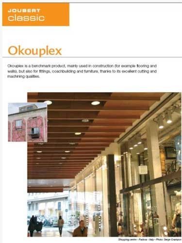 Se muestra un folleto de joubert classic okouplex.