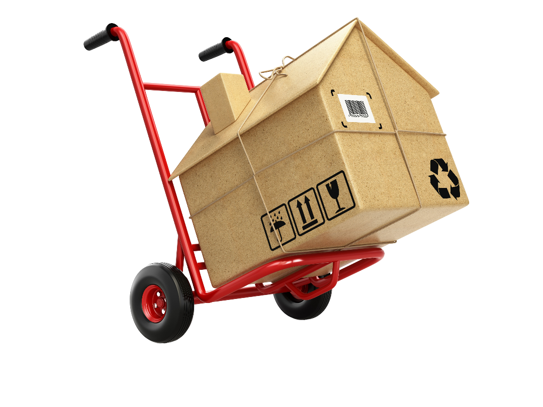 Une maison sur un chariot