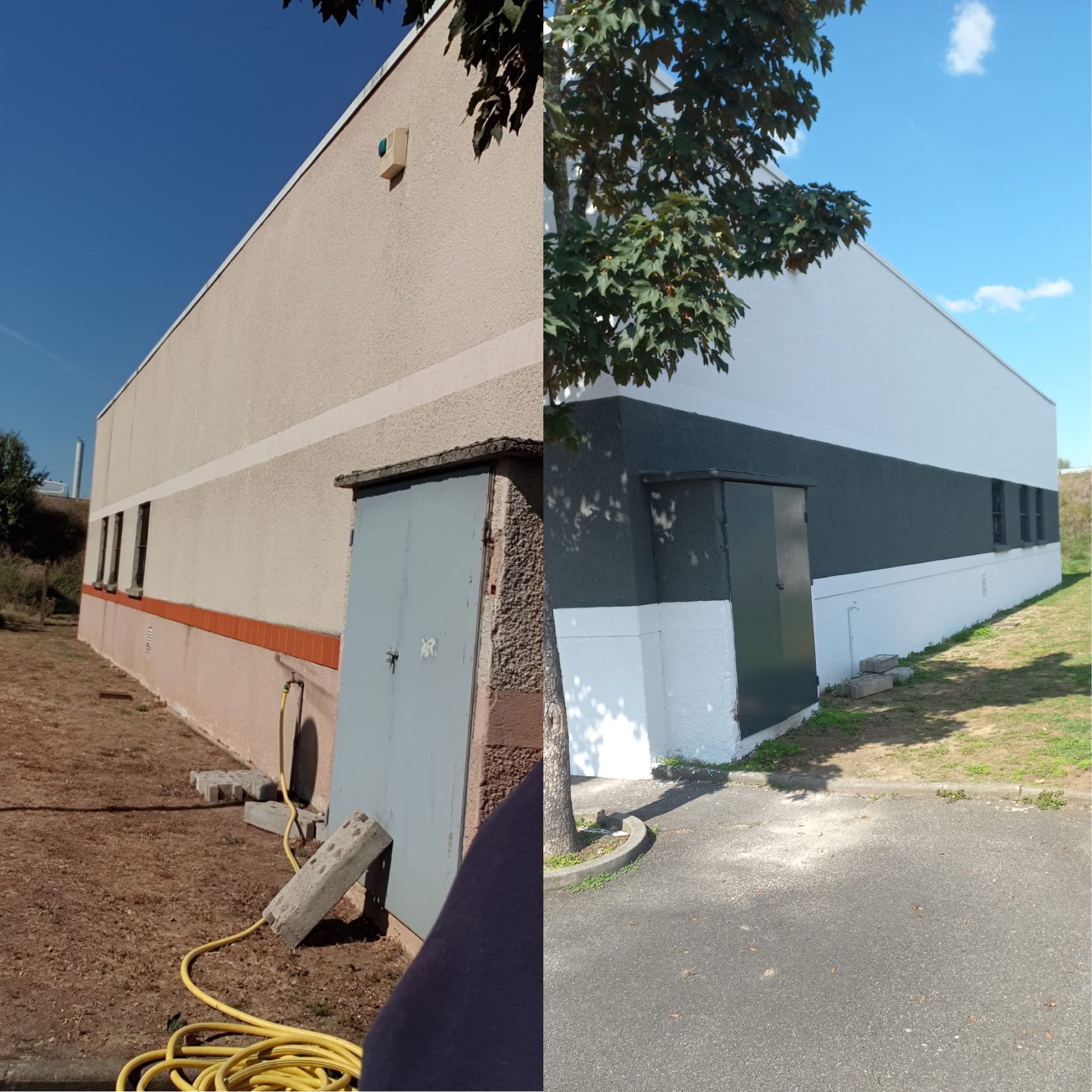 Peinture d'un bâtiment