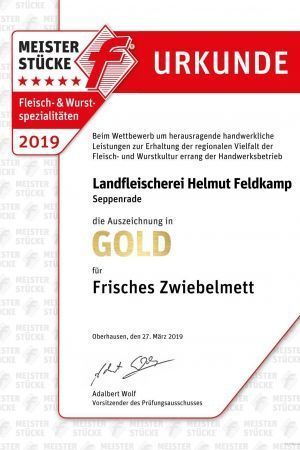 Frisches Zwiebelmett