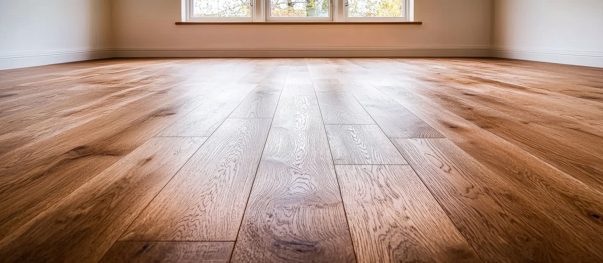 Un parquet en bois massif