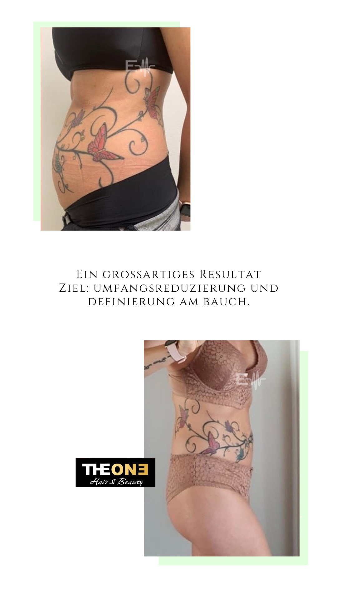 Vorher-Nachher-Kunden Bilder