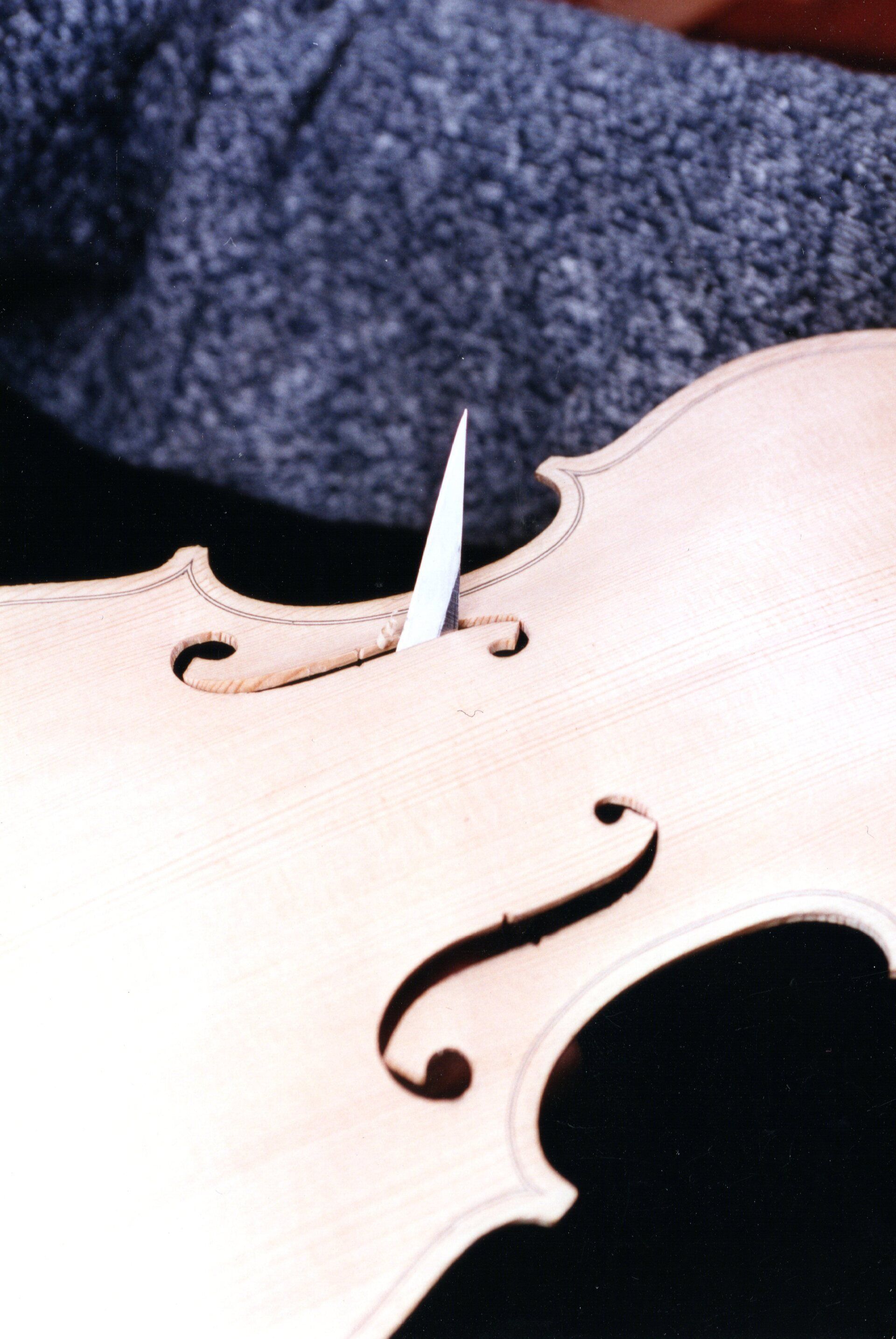 Fabrication - Violon