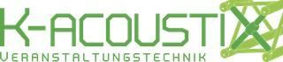 K-Acoustix Logo - Veranstaltungstechnik, DJ´s , Bands , Privat-Events, Firmen- Events, Messe, Trauerfeiern, alles was mit Licht und Ton in Verbindung steht