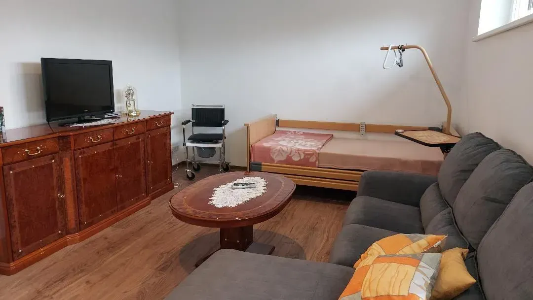 Verhindertenpflege Wohnzimmer Sitzecke