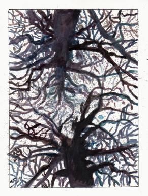 Eine Person liegt mit einem Pulsoximeter am Finger in einem Krankenhausbett.