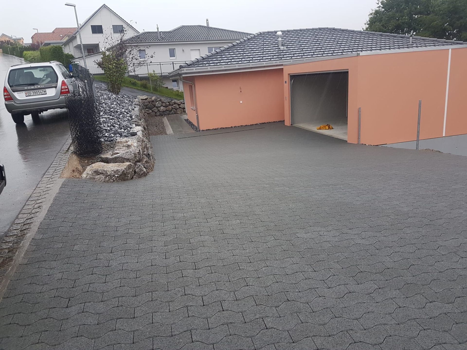 Parkplatz | Bauarbeiten & Umgebungsgestaltung | A. Grob Baugeschäft AG | Wattwil