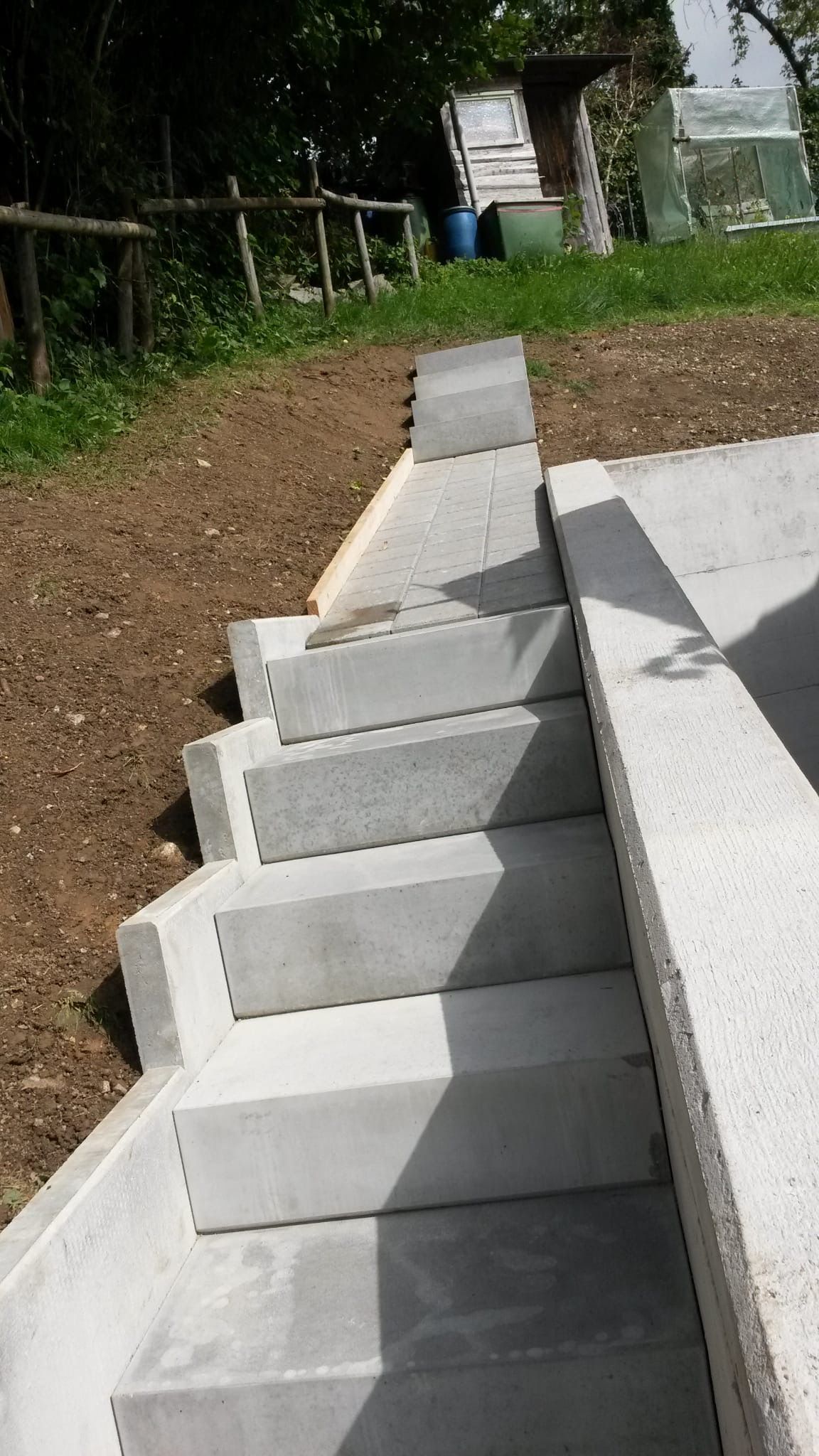 Gartentreppe | Bauarbeiten & Umgebungsgestaltung | A. Grob Baugeschäft AG | Wattwil
