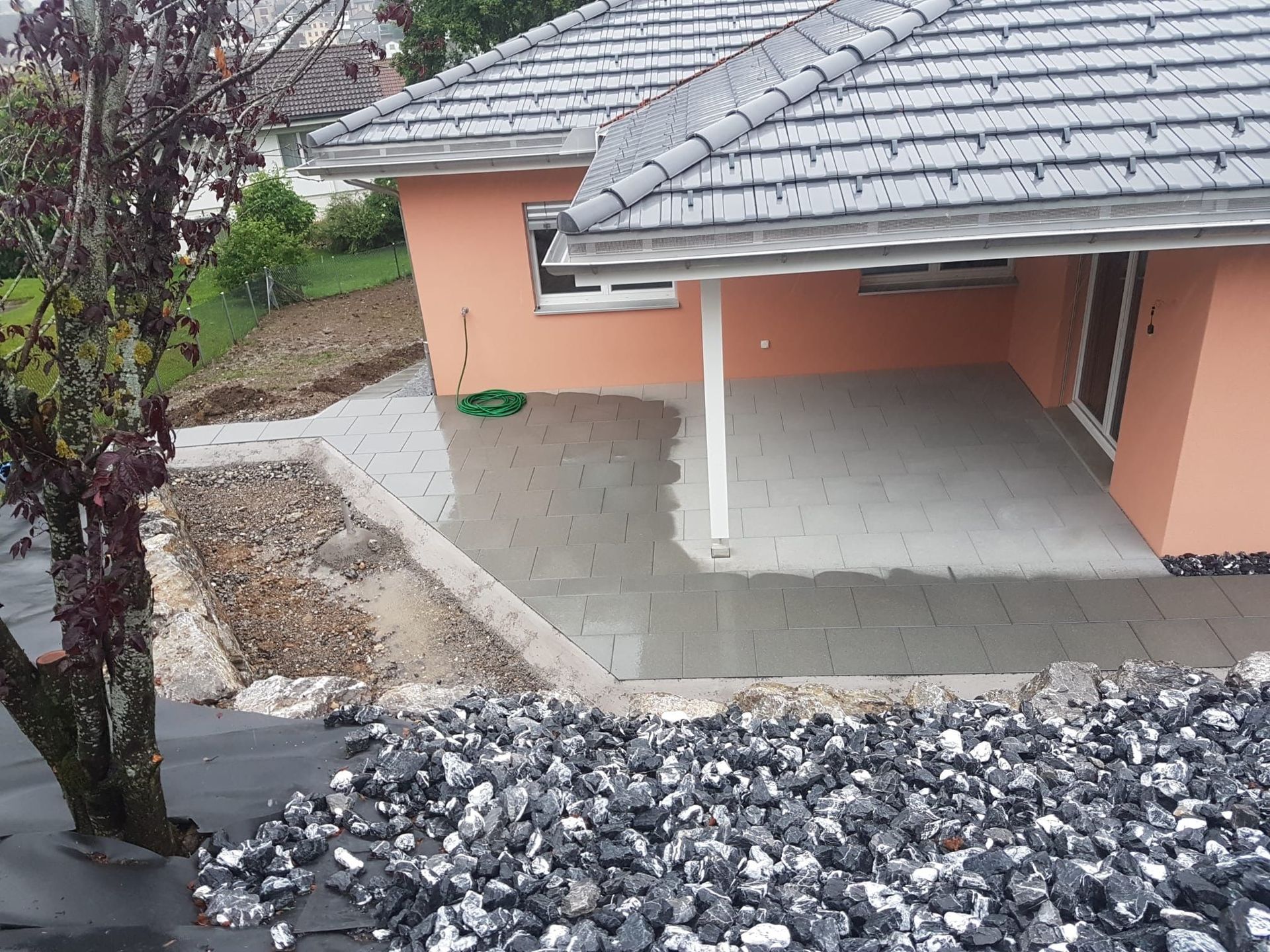 Aussenplatz | Bauarbeiten & Umgebungsgestaltung | A. Grob Baugeschäft AG | Wattwil