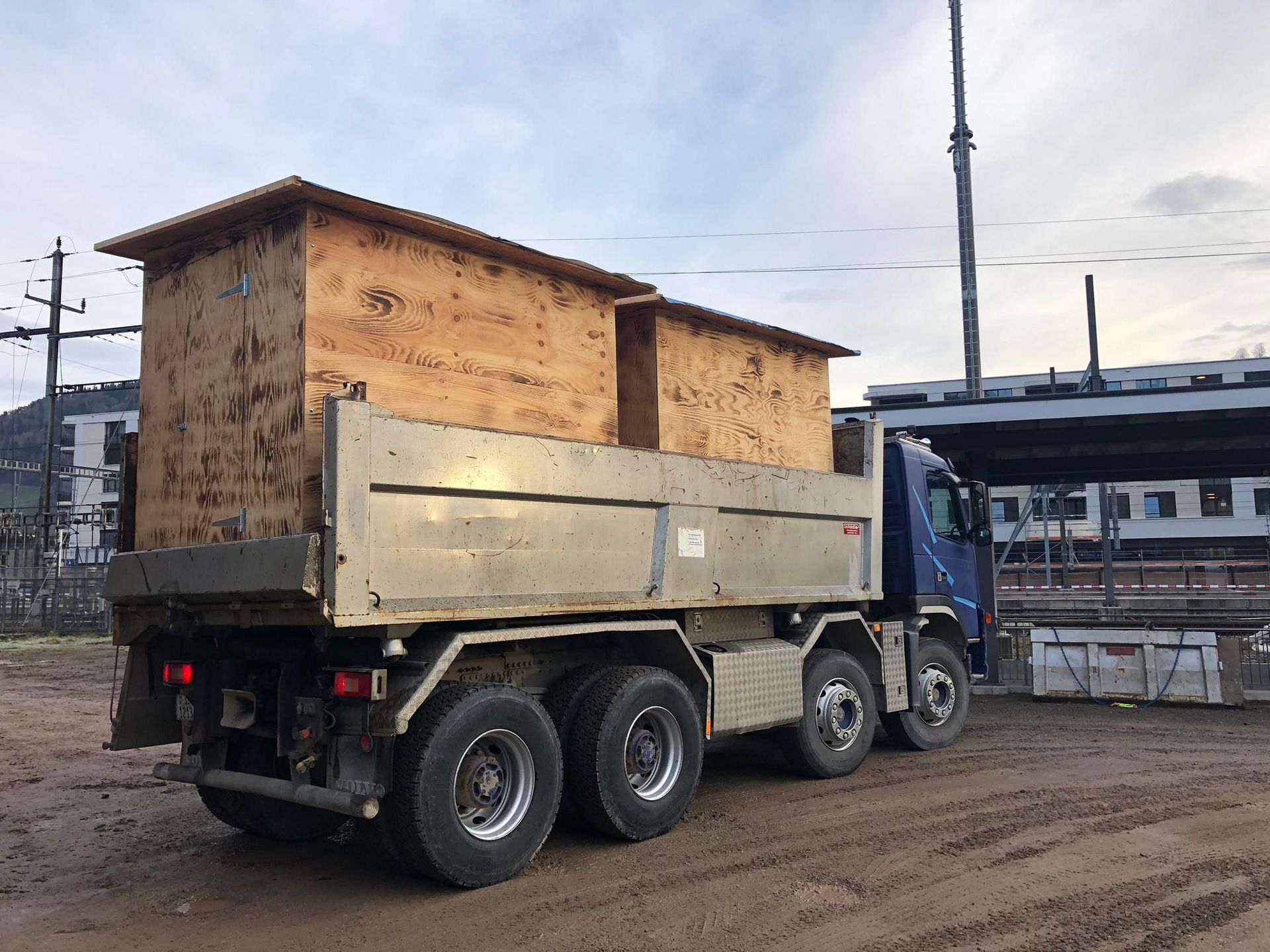 Transport | Bauarbeiten & Umgebungsgestaltung | A. Grob Baugeschäft AG | Wattwil