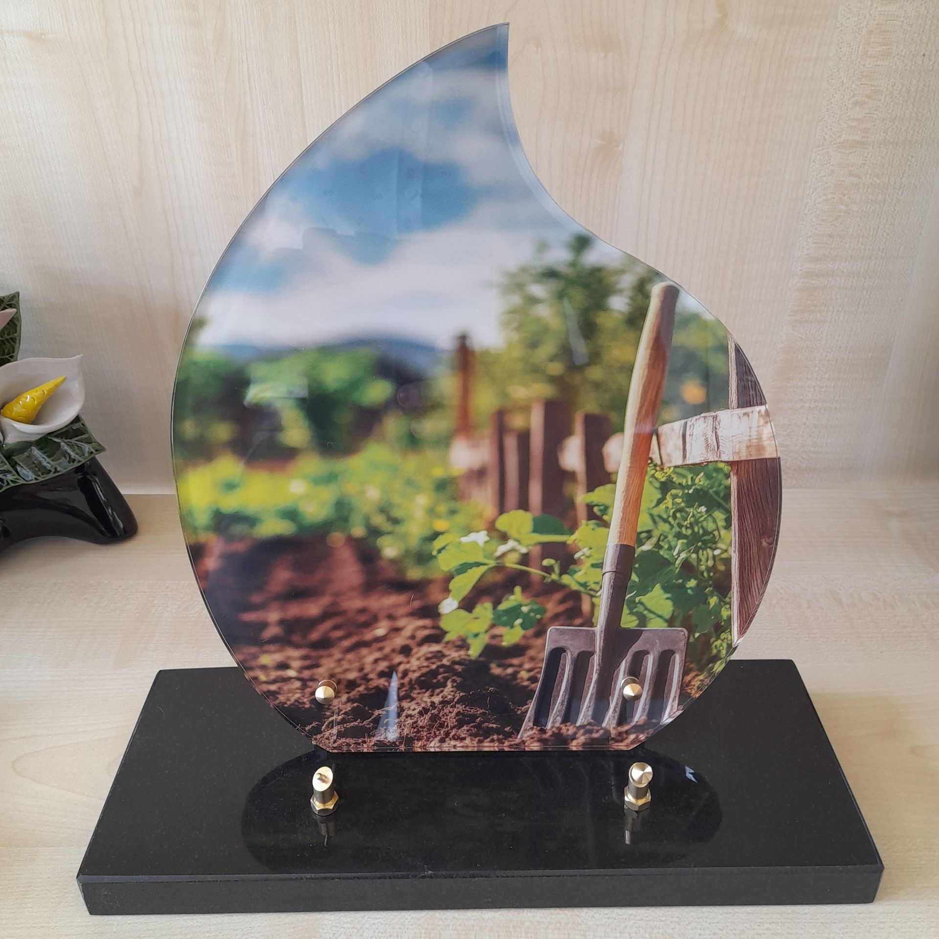 Plaque agriculture et jardin