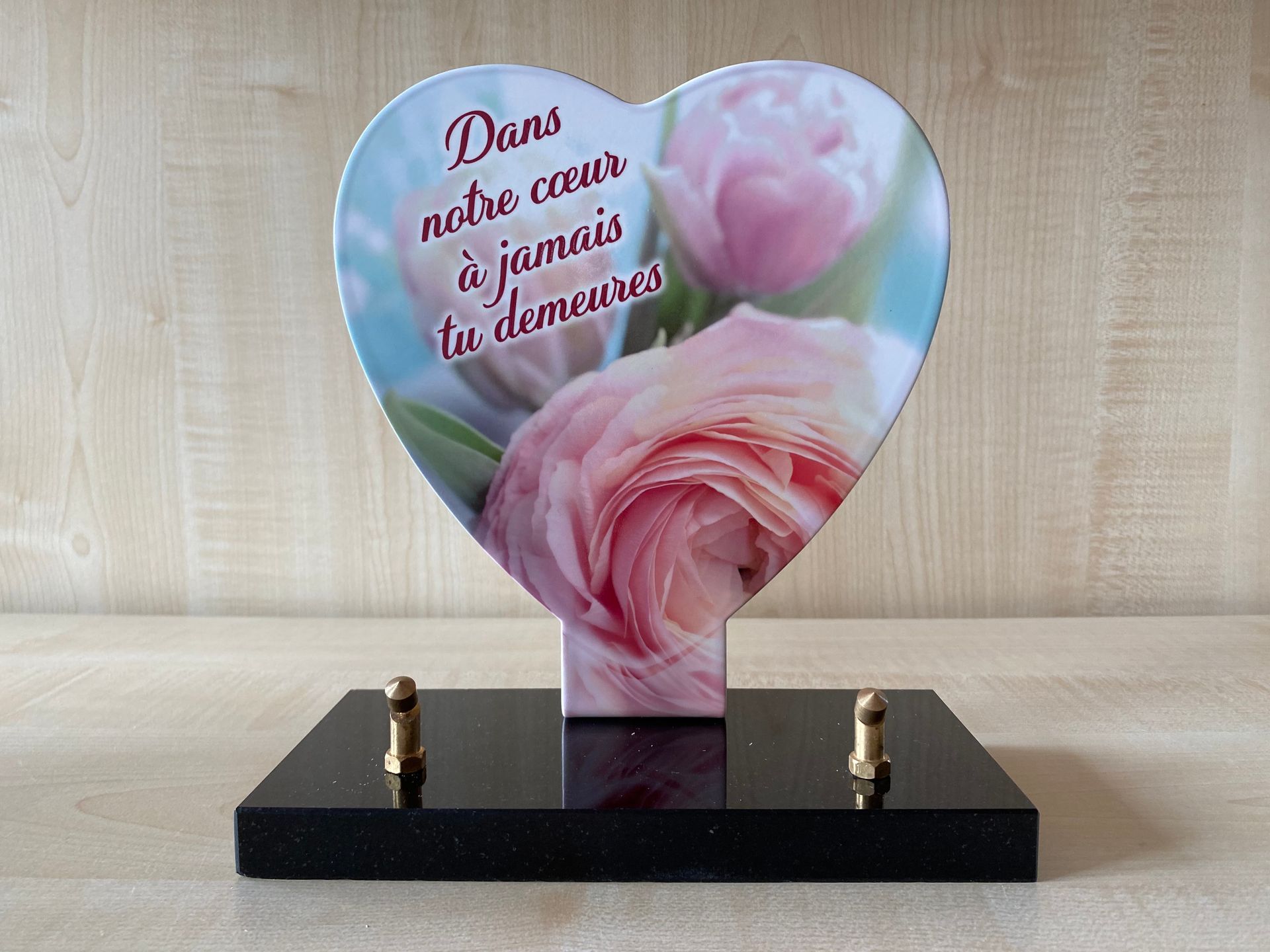 Plaque à personnaliser