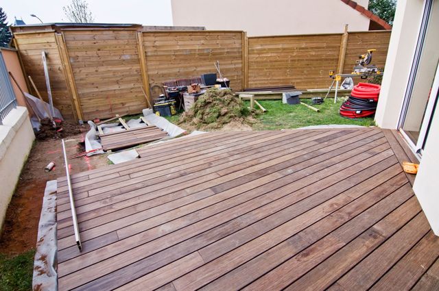Terrasse en bois
